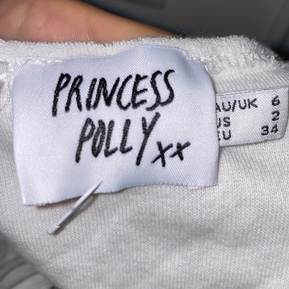 White two piece matching set - Picture 4 of 4